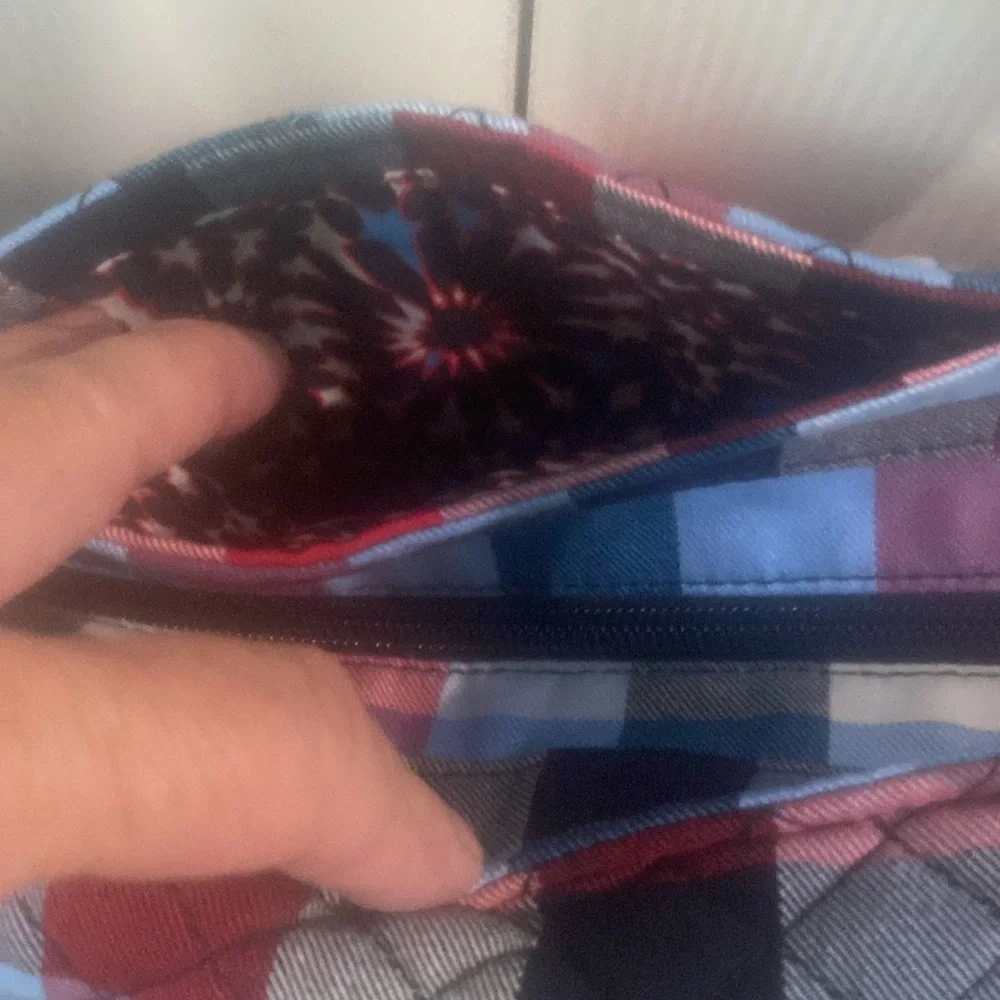 🆕💙❤️Vera Bradley, VERA TOTE “Patriotic Plaid”